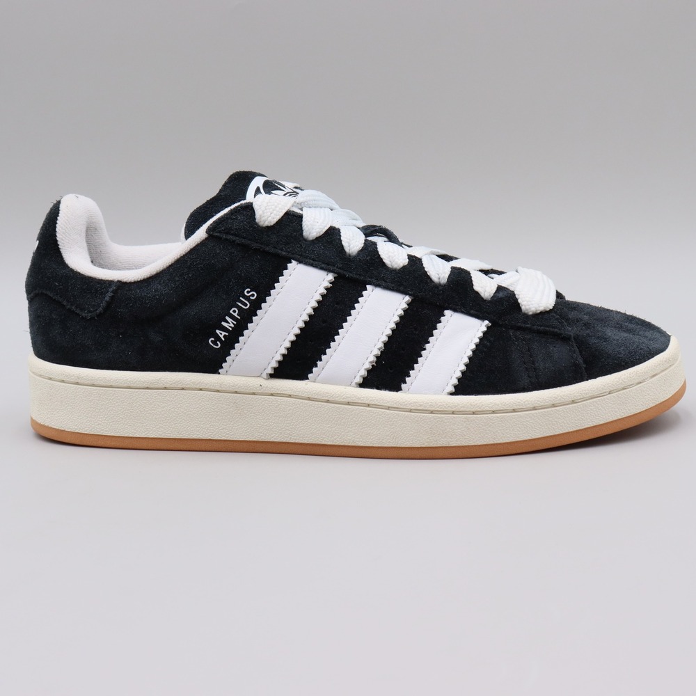 Adidas Campus 00s Men's Size 8.5 US Core Black Suede White Gum Sneakers HQ8708